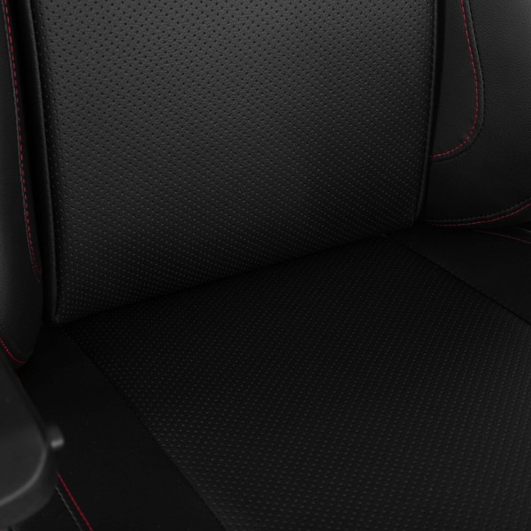 Фото - Кресло для геймеров 2E Basan Black/Red (2E-GC-BAS-BKRD)
