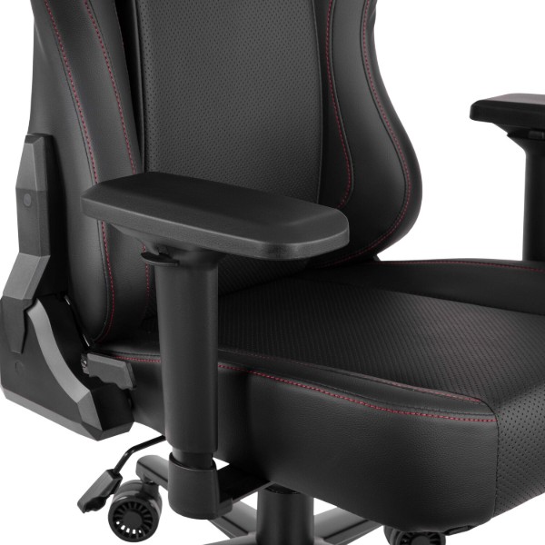 Фото - Кресло для геймеров 2E Basan Black/Red (2E-GC-BAS-BKRD)