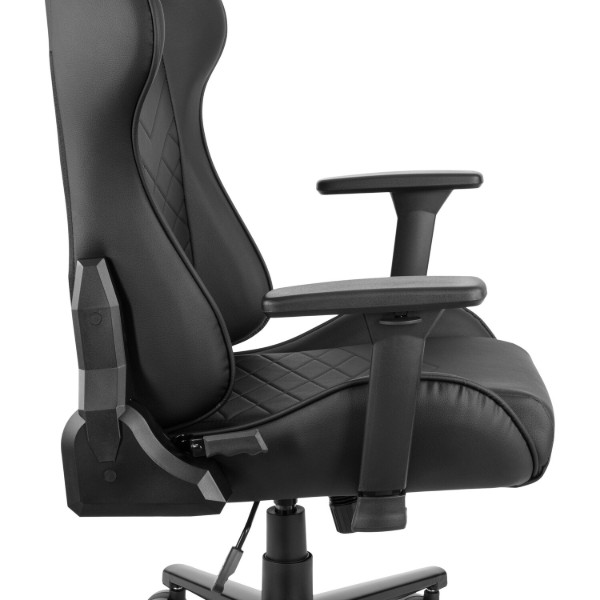 Фото - Крісло для геймерів 2E Chair Bushido Black/Black (2E-GC-BUS-BK)