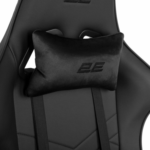 Фото - Крісло для геймерів 2E Chair Bushido Black/Black (2E-GC-BUS-BK)