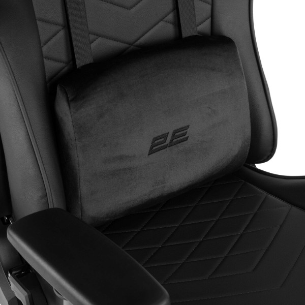 Фото - Крісло для геймерів 2E Chair Bushido Black/Black (2E-GC-BUS-BK)