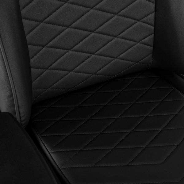 Фото - Крісло для геймерів 2E Chair Bushido Black/Black (2E-GC-BUS-BK)