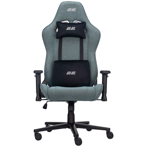 Фото - Крісло для геймерів 2E GAMING BUSHIDO Lite 2D-Armrests зелений темний (2E-GC-BUS-ESGN)