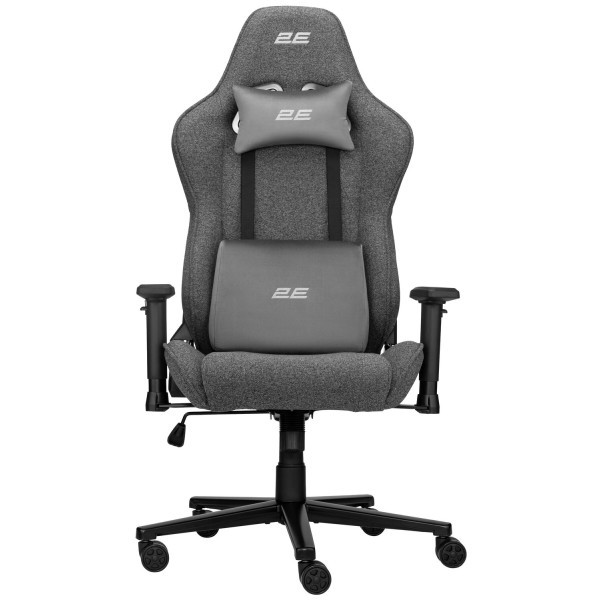Фото - Крісло для геймерів 2E GAMING BUSHIDO Lite2D-Armrests сірий темний (2E-GC-BUS-ESGY)