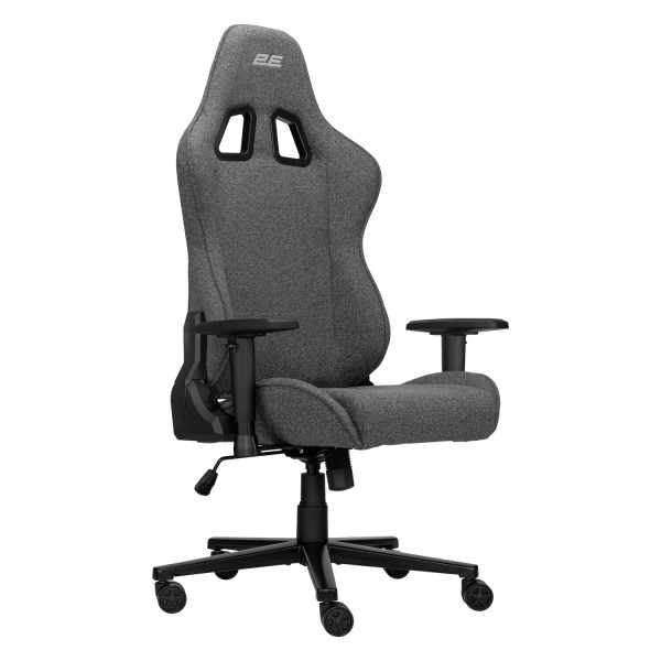 Фото - Крісло для геймерів 2E GAMING BUSHIDO Lite2D-Armrests сірий темний (2E-GC-BUS-ESGY)