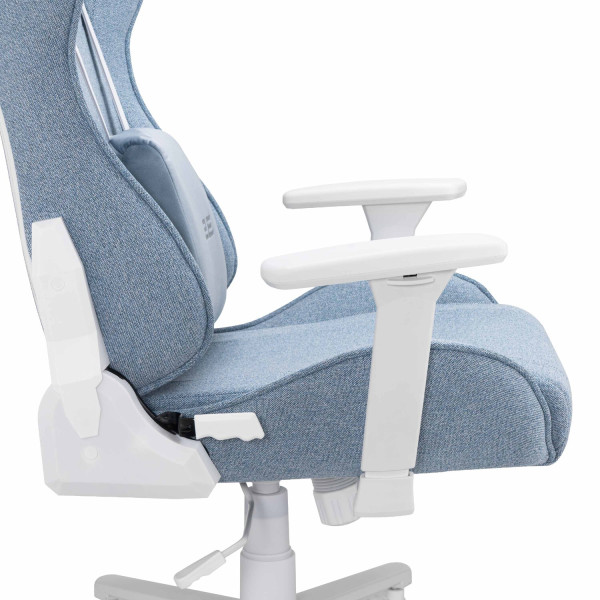 Фото - Крісло для геймерів 2E GAMING BUSHIDO II WE 3D-Armrests блакитний світлий (2E-GC-BUS-WEBL)