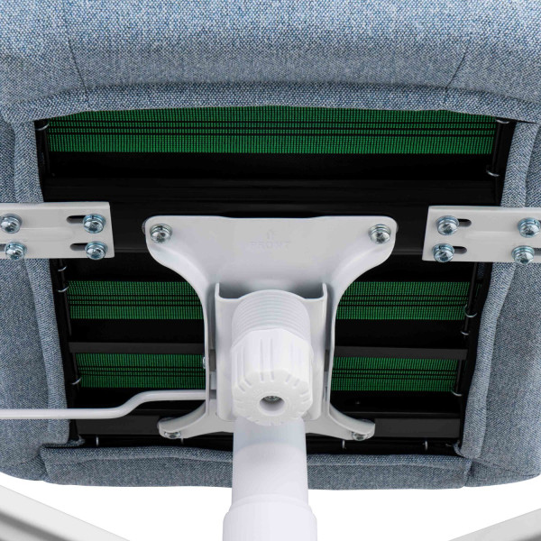 Фото - Крісло для геймерів 2E GAMING BUSHIDO II WE 3D-Armrests блакитний світлий (2E-GC-BUS-WEBL)