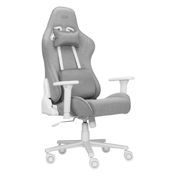 Фото - Крісло для геймерів 2E GAMING BUSHIDO II WE 3D-Armrests сірий світлий (2E-GC-BUS-WELG)