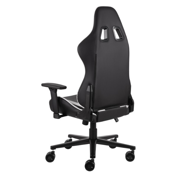 Фото - Крісло для геймерів 2E Chair Bushido White/Black (2E-GC-BUS-WT)