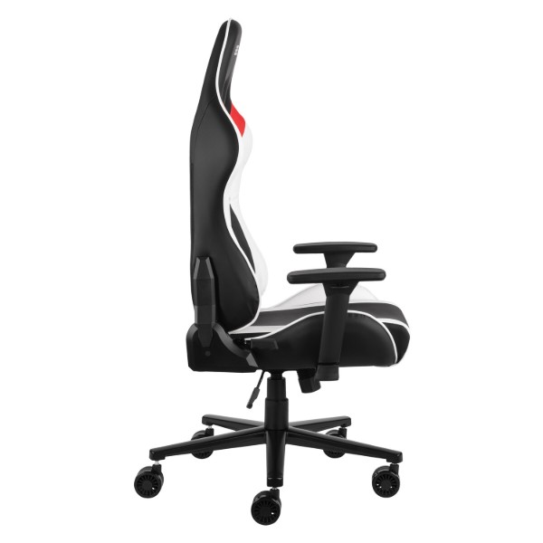 Фото - Крісло для геймерів 2E Chair Bushido White/Black (2E-GC-BUS-WT)