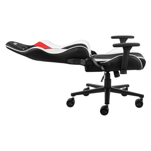 Фото - Крісло для геймерів 2E Chair Bushido White/Black (2E-GC-BUS-WT)