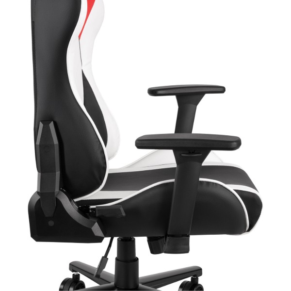 Фото - Крісло для геймерів 2E Chair Bushido White/Black (2E-GC-BUS-WT)
