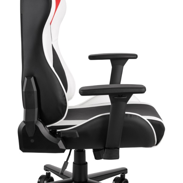 Фото - Крісло для геймерів 2E Chair Bushido White/Black (2E-GC-BUS-WT)