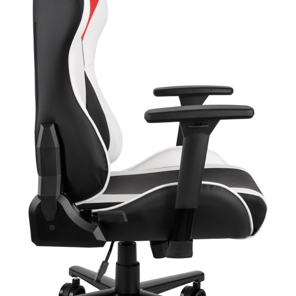 Фото - Крісло для геймерів 2E Chair Bushido White/Black (2E-GC-BUS-WT)