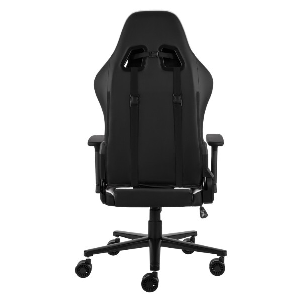 Фото - Крісло для геймерів 2E Chair Bushido White/Black (2E-GC-BUS-WT)