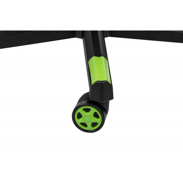 Фото - Кресло для геймеров 2E Hebi Black/Green (2E-GC-HEB-BK)