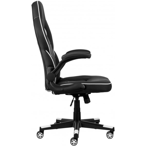 Фото - Кресло для геймеров 2E Hebi Black/White (2E-GC-HEB-BKWT)