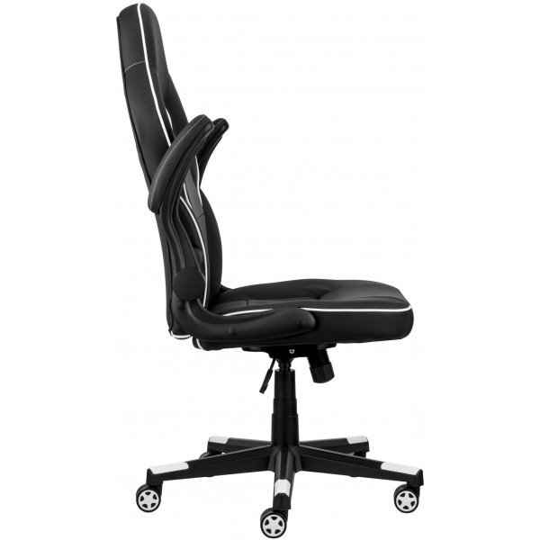 Фото - Кресло для геймеров 2E Hebi Black/White (2E-GC-HEB-BKWT)