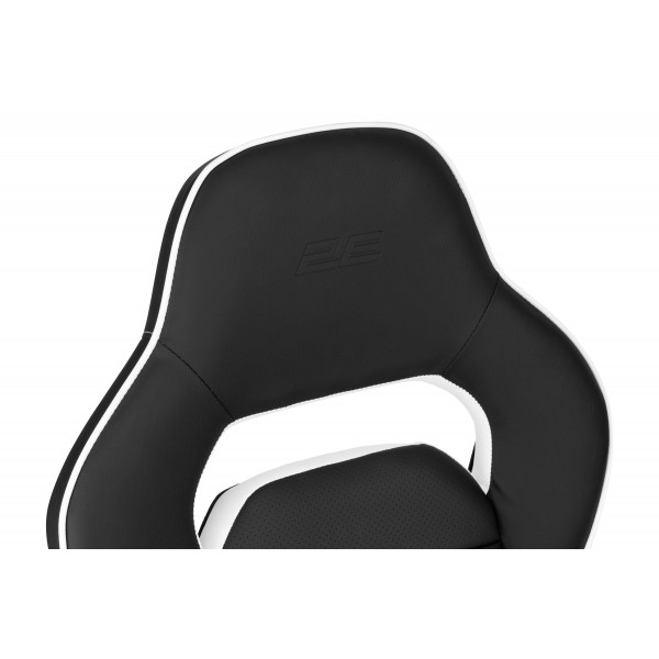 Фото - Кресло для геймеров 2E Hebi Black/White (2E-GC-HEB-BKWT)