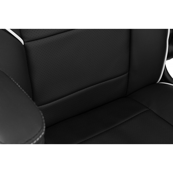 Фото - Кресло для геймеров 2E Hebi Black/White (2E-GC-HEB-BKWT)