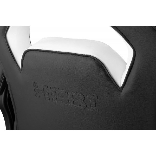 Фото - Кресло для геймеров 2E Hebi Black/White (2E-GC-HEB-BKWT)