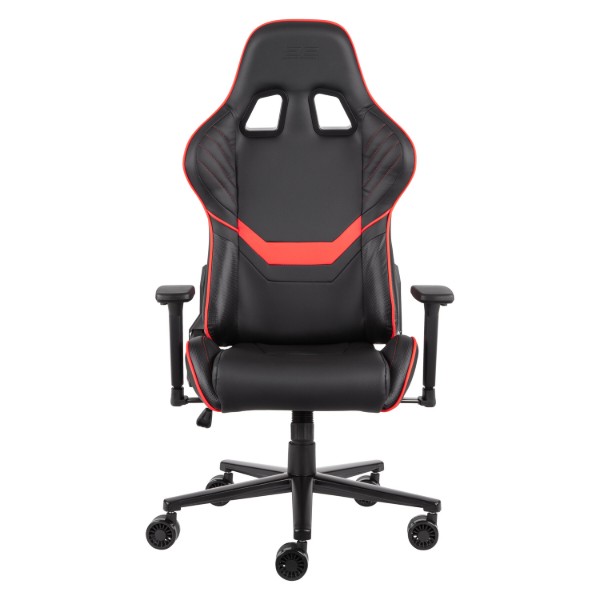 Фото - Крісло для геймерів 2E Hibagon Black/Red (2E-GC-HIB-BKRD)