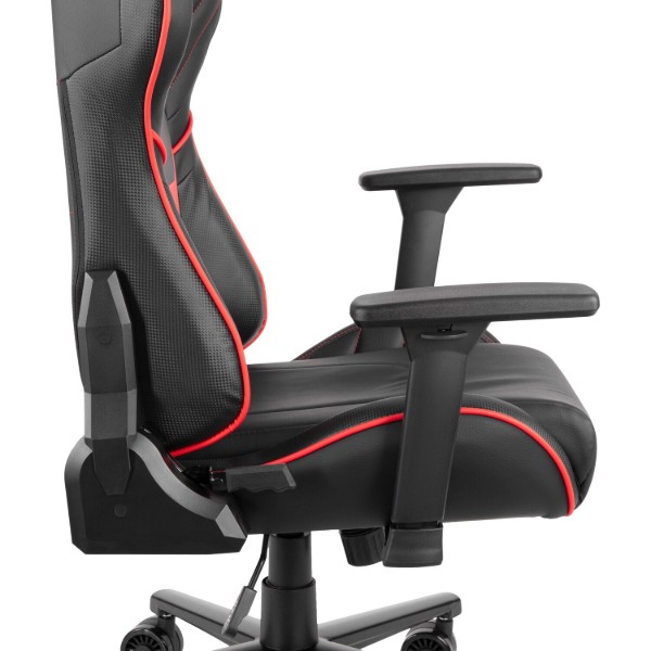 Фото - Крісло для геймерів 2E Hibagon Black/Red (2E-GC-HIB-BKRD)