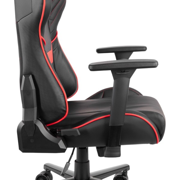Фото - Крісло для геймерів 2E Hibagon Black/Red (2E-GC-HIB-BKRD)