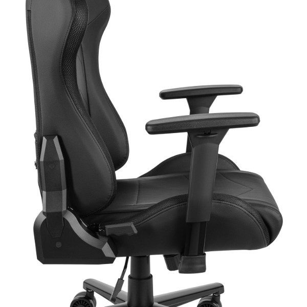 Фото - Крісло для геймерів 2E Ogama RGB Black (2E-GC-OGA-BKRGB)