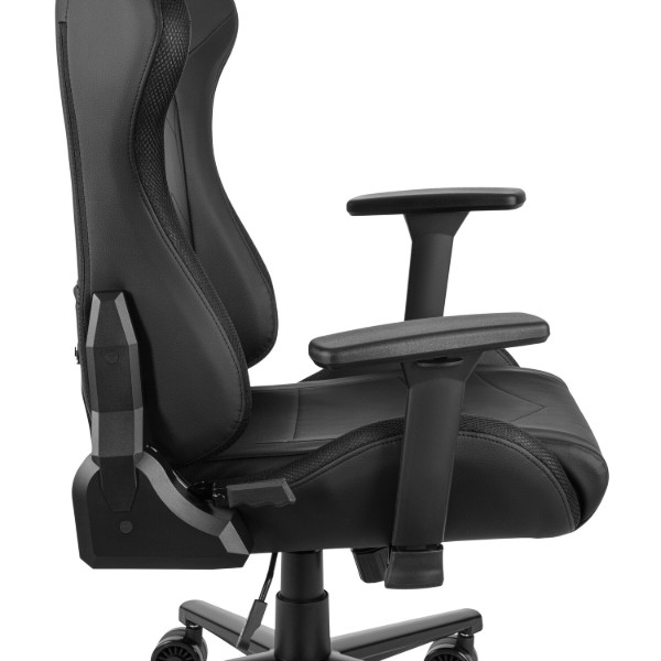 Фото - Крісло для геймерів 2E Ogama RGB Black (2E-GC-OGA-BKRGB)