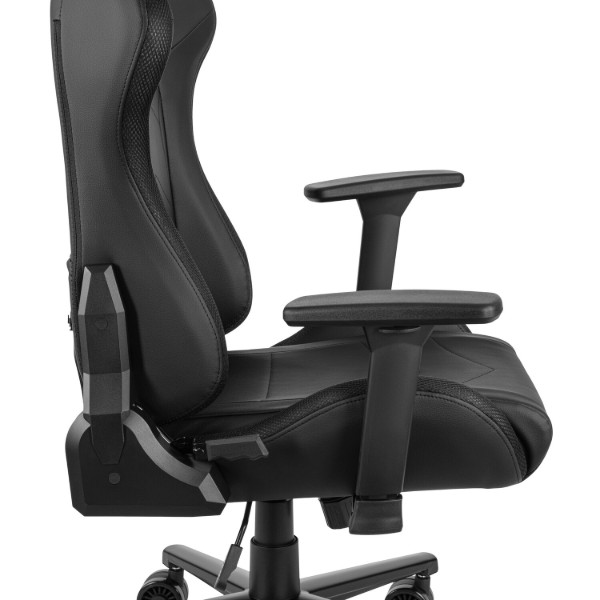 Фото - Крісло для геймерів 2E Ogama RGB Black (2E-GC-OGA-BKRGB)