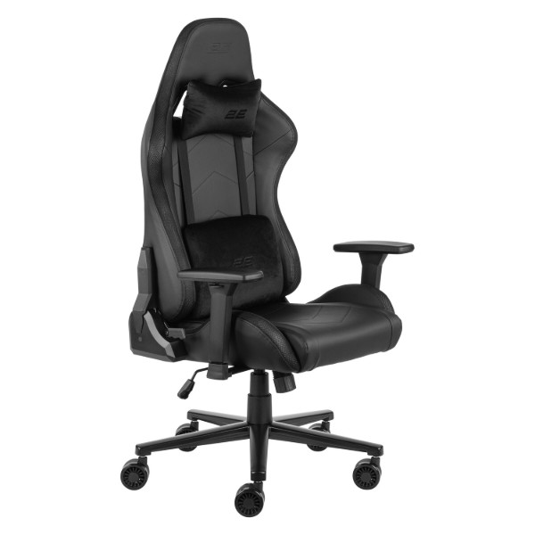 Фото - Крісло для геймерів 2E Ogama RGB Black (2E-GC-OGA-BKRGB)