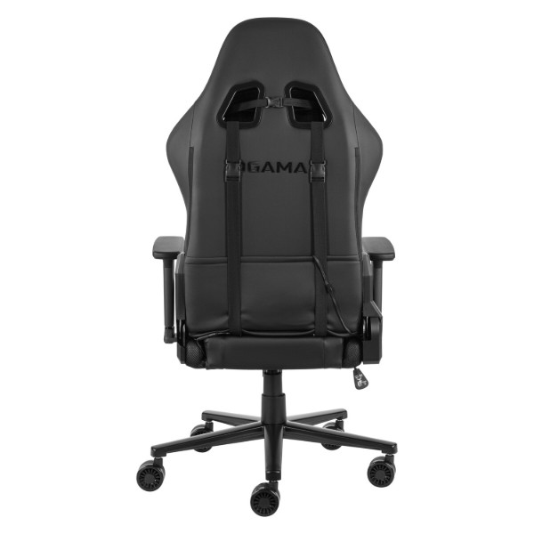 Фото - Крісло для геймерів 2E Ogama RGB Black (2E-GC-OGA-BKRGB)