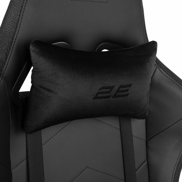 Фото - Крісло для геймерів 2E Ogama RGB Black (2E-GC-OGA-BKRGB)