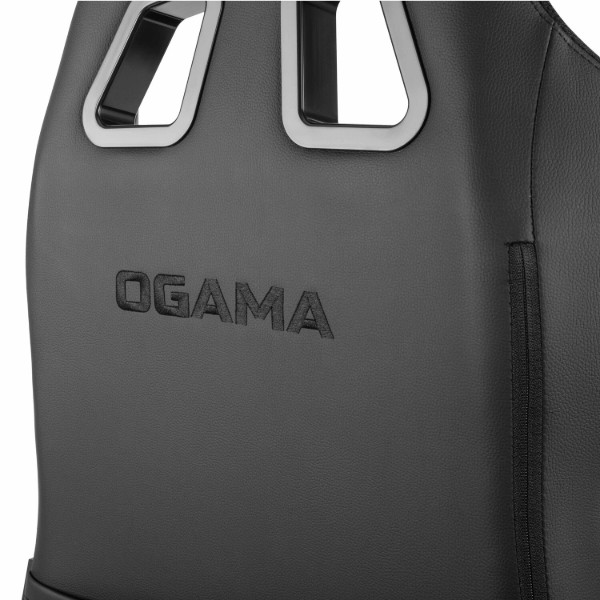 Фото - Крісло для геймерів 2E Ogama RGB Black (2E-GC-OGA-BKRGB)