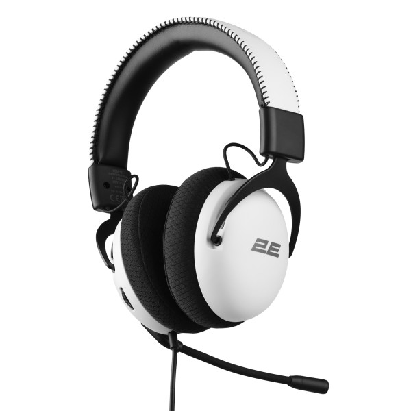 Фото - Гарнитура проводная игровая 2E HG310 V2 mini-jack (2E-HG310V2-WT)