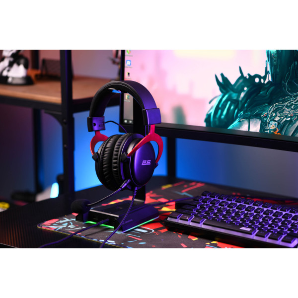 Фото - Гарнітура дротова ігрова 2E GAMING HG355 7.1 Black (2E-HG355BK-7.1)