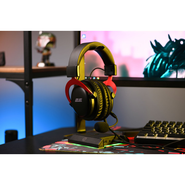 Фото - Гарнітура дротова ігрова 2E GAMING HG355 7.1 Black (2E-HG355BK-7.1)