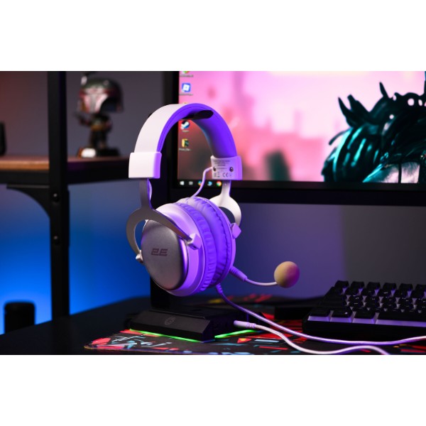 Фото - Гарнітура дротова ігрова 2E GAMING HG355 7.1 White (2E-HG355WT-7.1)