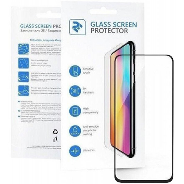 Фото - Захисне скло для смартфона 2E for Apple iPhone 13 Pro Max  (6.7") 2.5D FCFG (1 Pack) Black Border (2E-IP-13M-6.7-SMFCFG-BB)
