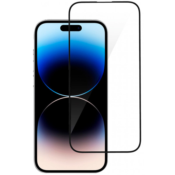 Фото - Захисне скло для смартфону 2E for Apple iPhone 14 Pro (6.1) 2.5D FCFG (1 Pack) Black Border (2E-IP-14P-6.1-SMFCFG-BB)