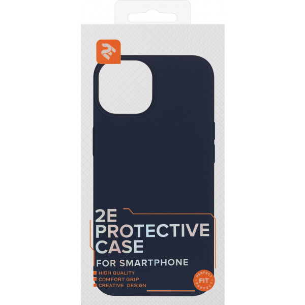 Фото - Чохол для смартфону 2E for Apple iPhone 13 Pro Max Liquid Silicone Midnight Blue (2E-IPH-13PRM-OCLS-MB)