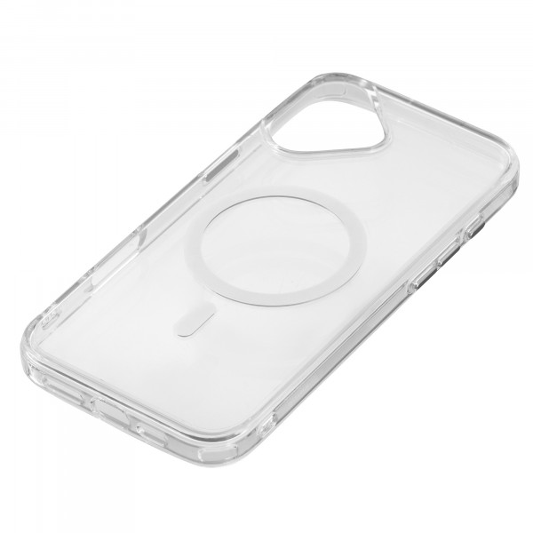 Фото - Чохол для смартфону 2E Basic for iPhone 16 Plus, Transparent MagSafe Cover Clear (2E-IPH-16PL-OCLS-CL)