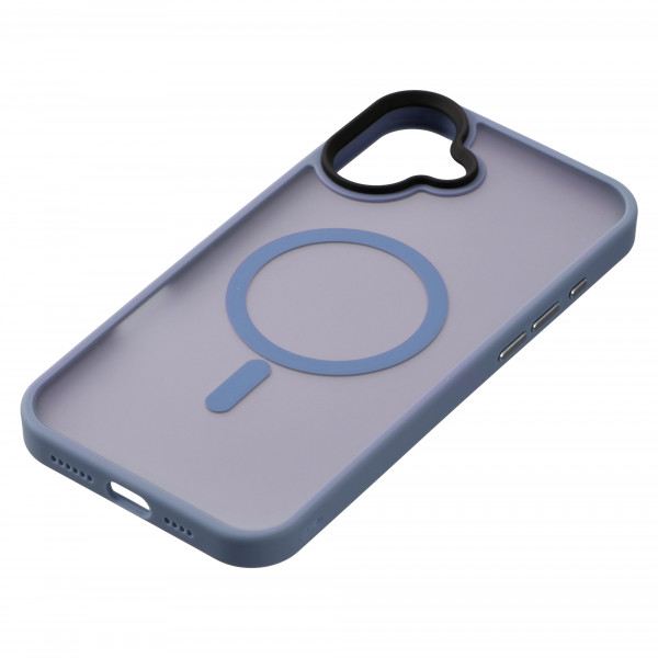 Фото - Чохол для смартфону 2E Basic for iPhone 16 Plus, Soft Touch MagSafe Cover, Light Blue (2E-IPH-16PL-OCLS-LB)