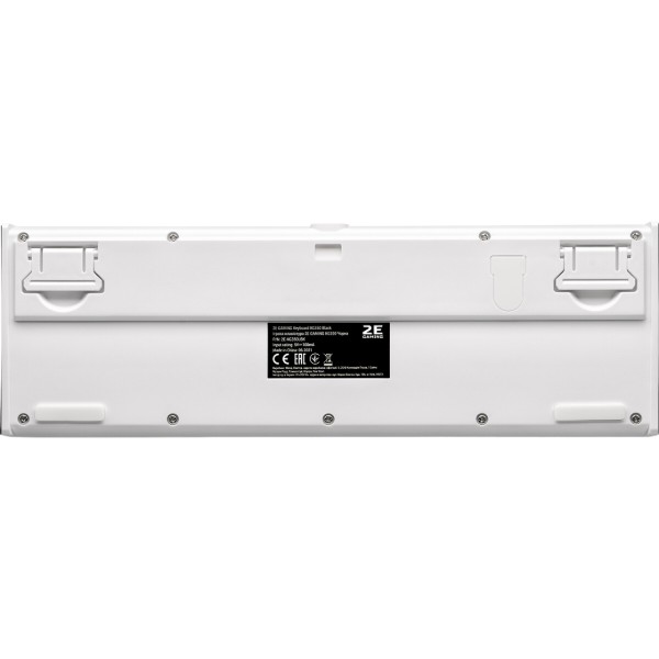 Фото - Клавиатура проводная игровая 2E KG350 RGB 68key USB Black Ukr (2E-KG350UBK)