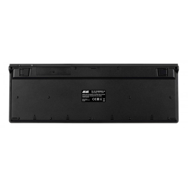 Фото - Клавіатура бездротова 2E KS280 WL/BT, EN/UK Silent Black-Grey (2E-KS280WBGR_UA)