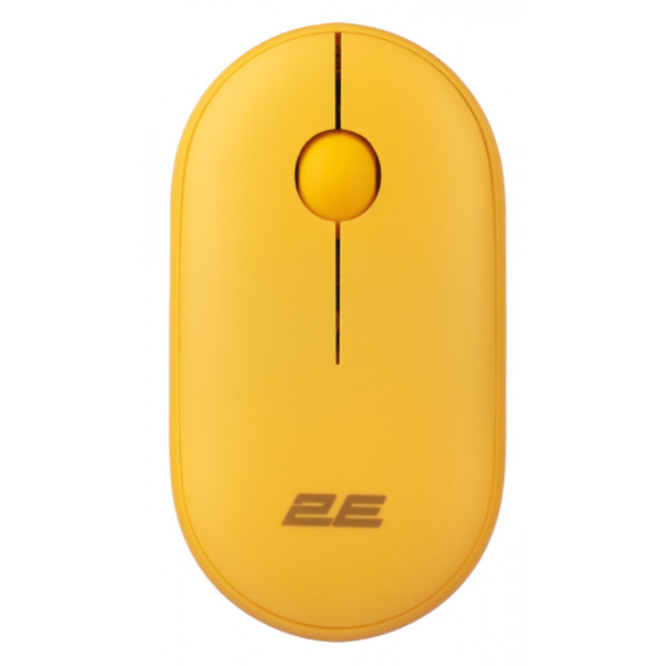 Фото - Мышь беспроводная 2E MF300 Silent WL BT Sunny Yellow (2E-MF300WYW)