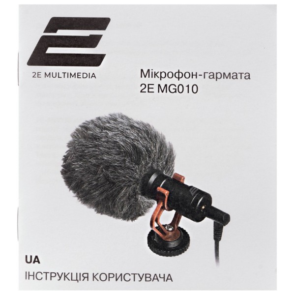 Фото - Мікрофон для відеокамери 2E MG010 Shoutgun