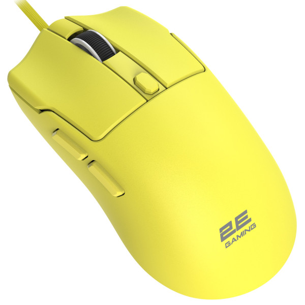 Фото - Мышь проводная игровая 2E Gaming MG315 USB-A Yellow (2E-MG315UYW)
