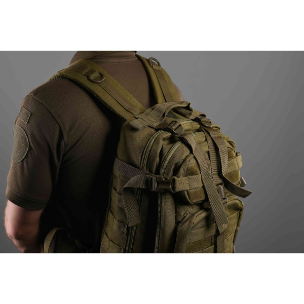 Фото - Рюкзак тактичний 2E 25L Molle Зелений (2E-MILTACBKP-25L-OG)